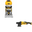 DeWalt DCM848B 20V MAX XR 5 in. Random Orbit Polisher W/ DCW600B Compact Router
