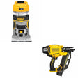 DeWalt DCN920B 20V MAX XR 21-Degree Framing Nailer W/ DCW600B Compact Router