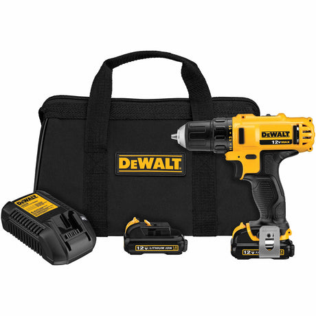 DeWalt DCD710S2 3/8" 12V MAX Cordless Drill/Driver Kit