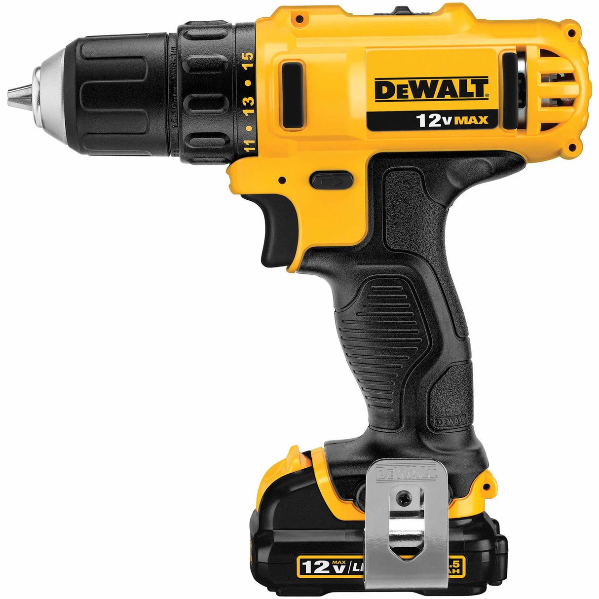 DeWalt DCD710S2 3/8" 12V MAX Cordless Drill/Driver Kit - 2