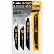 DeWalt DWA4101 8 piece 2X Reciprocating Saw Blade Set with Tough Case 5 Pack