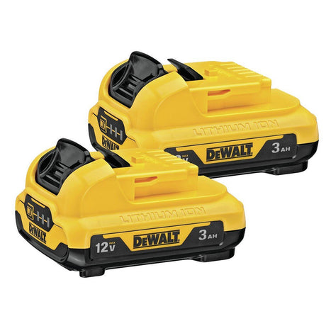 DeWalt DCB124-2 3.0 AH 12V Battery 2-Pack