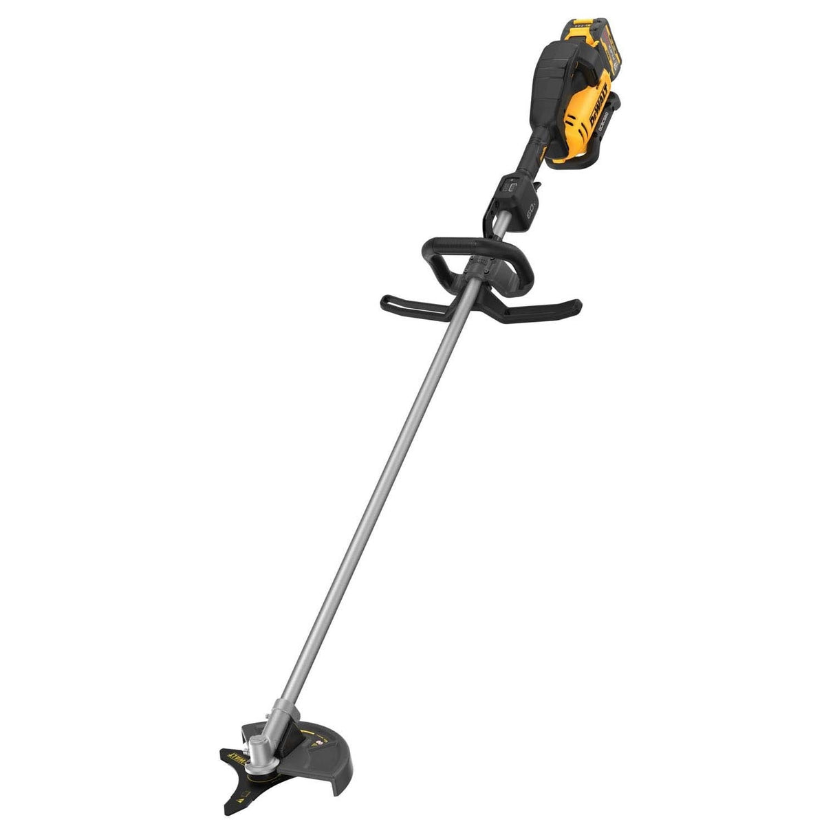 DeWalt DCBC580X2 60V MAX Brush Cutter Kit with 10 in. Tri-Tip Carbide Steel Blade and LED Display (2 Batteries)