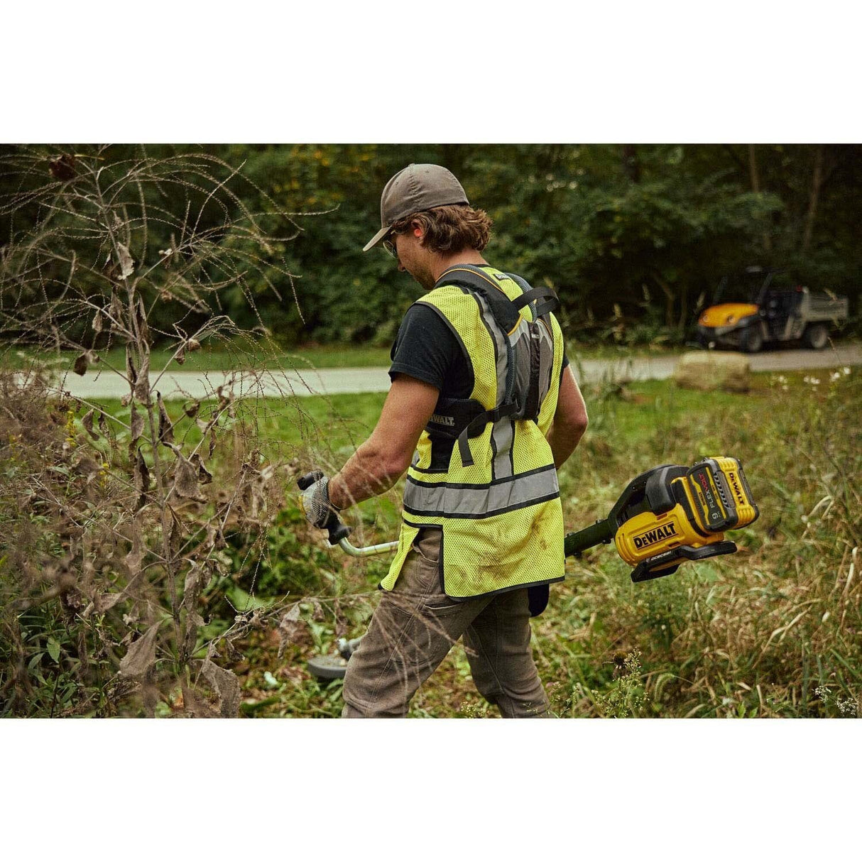 DeWalt DCBC581B 60V MAX 10 in. Brush Cutter with Bike Handle, LED Display, and Tri Tip Blade (Tool Only) - 8