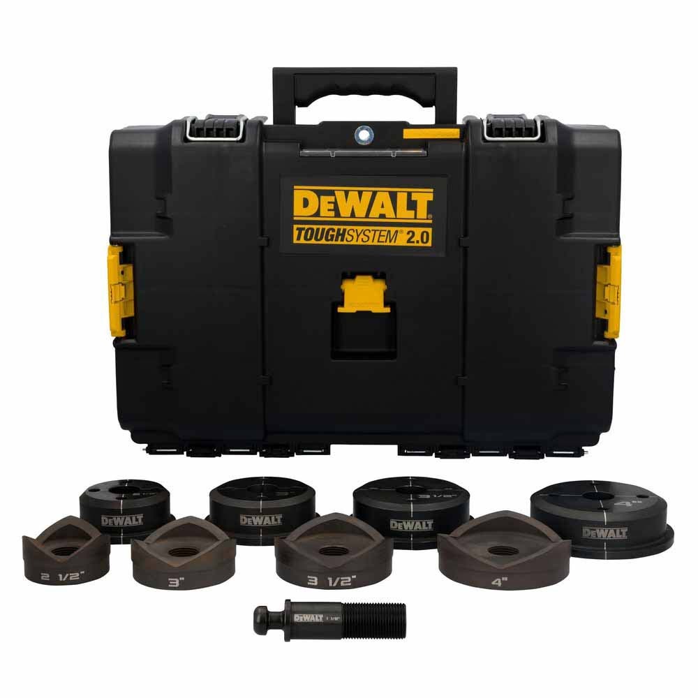 DEWALT DCE6004K DEWALT 2-1/2" - 4" Knockout Punch and Die Kit