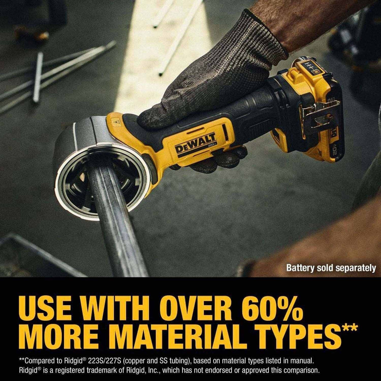 DEWALT DCE710B 20V MAX Pipe Deburring Tool - 3