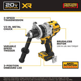 DeWalt DCK2101QQ2 20V MAX XR Hammer Drill and 3-Speed Impact Driver Combo Kit - 3