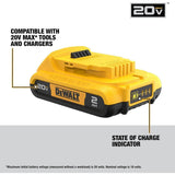DEWALT DCK252D2 20V MAX Drill Driver and Circular Saw Combo Kit with 2Ah Batteries (2 Tool Kit) - 5