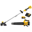 DeWalt DCKO215P1 20V Lithium-Ion Cordless String Trimmer and Blower Combo Kit with 5.0 Ah Battery and Charger (1 Kit)