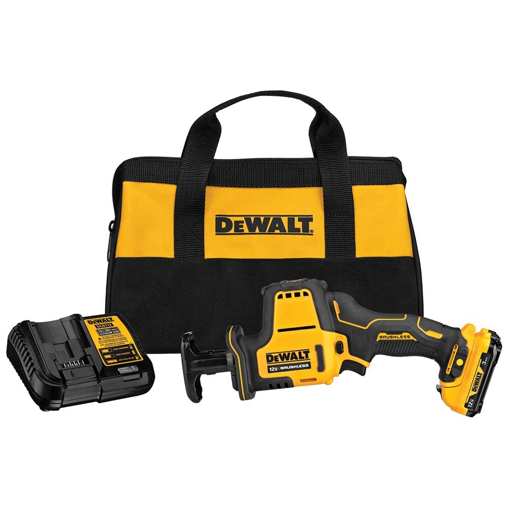 DeWalt DCS312G1 XTREME 12V MAX Brushless Cordless Reciprocating Saw Kit