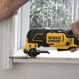 DeWalt DCS354D1 20V MAX Brushless Cordless Oscillating Multi-Tool, Kit - 3