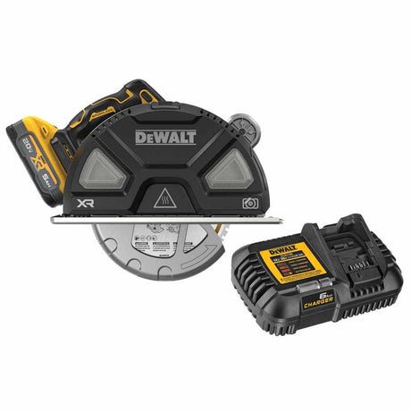 DeWalt DCS383H1 20V MAX* XR 7-1/4 in. Metal Cutting Circular Saw Kit