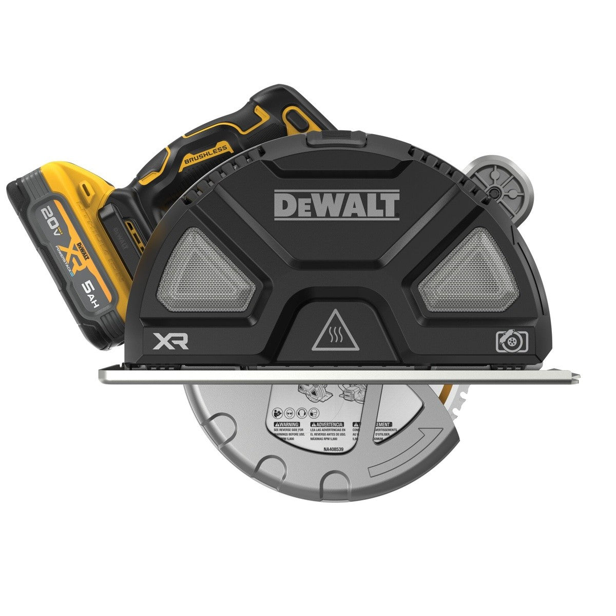 DeWalt DCS383H1 20V MAX* XR 7-1/4 in. Metal Cutting Circular Saw Kit - 3