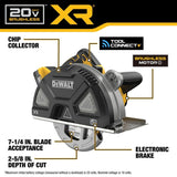 DeWalt DCS383H1 20V MAX* XR 7-1/4 in. Metal Cutting Circular Saw Kit - 6