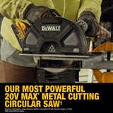 DeWalt DCS383H1 20V MAX* XR 7-1/4 in. Metal Cutting Circular Saw Kit - 10