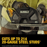 DeWalt DCS383H1 20V MAX* XR 7-1/4 in. Metal Cutting Circular Saw Kit - 11