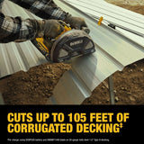 DeWalt DCS383H1 20V MAX* XR 7-1/4 in. Metal Cutting Circular Saw Kit - 12