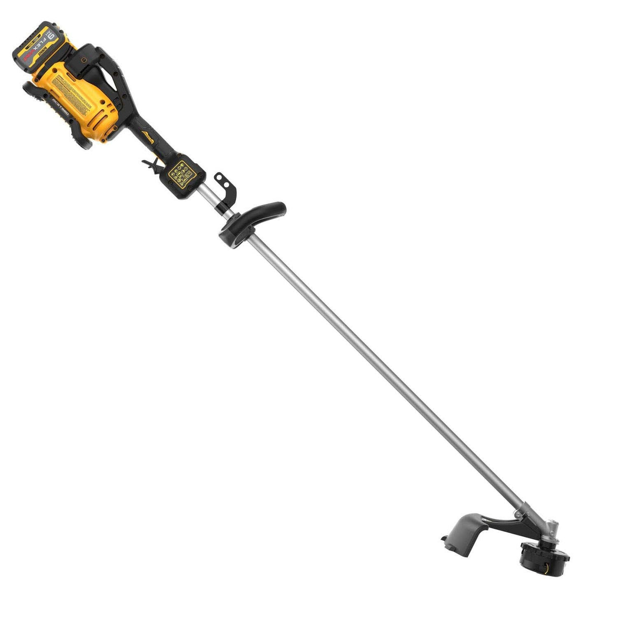DeWalt DCST980X2 60V MAX Brushless 17.5 in. String Trimmer Kit with LED Display and D-Ring Handle (2 Batteries) - 4