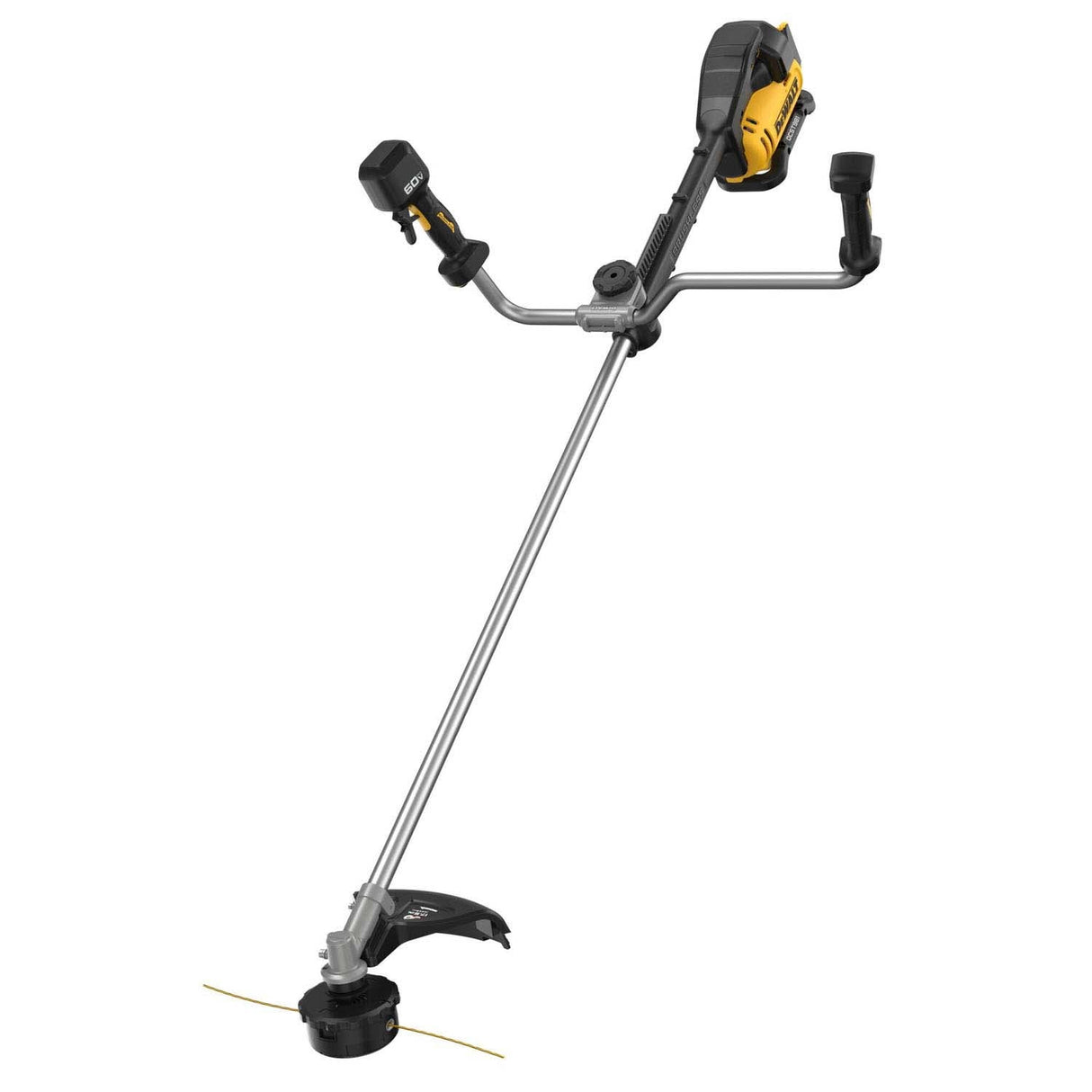 DeWalt DCST981B 60V MAX String Trimmer with Bike Handle, LED Display, 17.5 in. Swath (Tool Only)