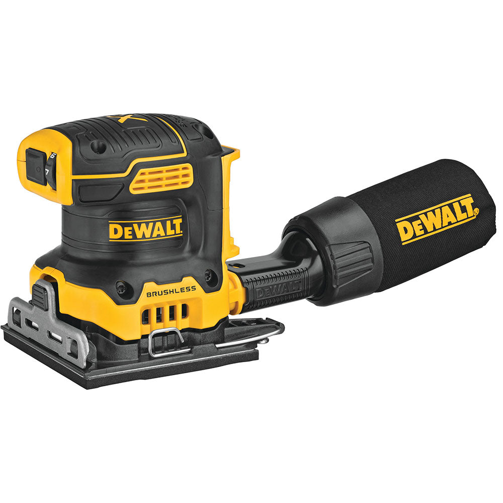 DeWalt DCW200B 20V MAX* XR Brushless Cordless 1/4" Sheet Variable Speed Sander (Tool Only) - 3