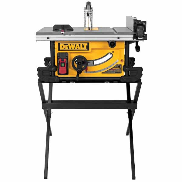 Dewalt DWE7491X Jobsite Table Saw with Scissor Stand, 10" - 2