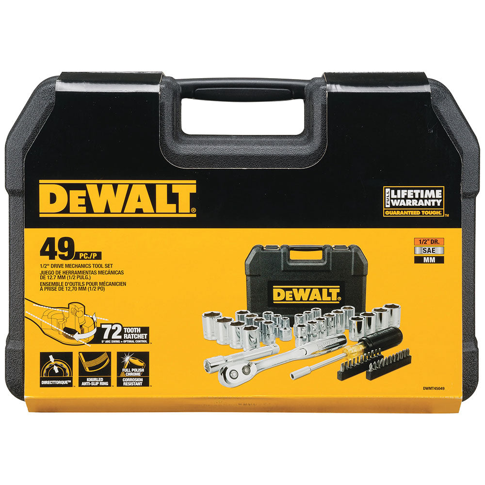 DeWalt DWMT45049 49 Piece Mechanics Tool Set - 3