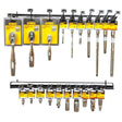 Dewalt DWMT74203 Product Box 42 Pcs 1/4"-3/8" Drive Socket Accessory set