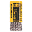 DeWalt DW5506B25 DeWalt 3/16" x 10" x 12" Solid Rock Carbide™ SDS+ (Bulk-25), 4 Cutter