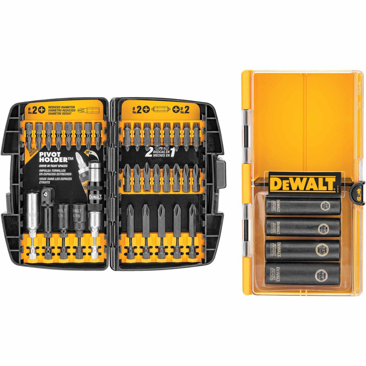 DeWalt DW2169 38-Pc. Impact Ready Accessory Set