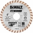 DeWalt DW4724 4" High Performance Diamond Masonry Blade