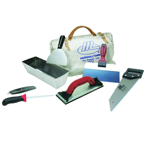 MarshallTown DTK3 15903 - Drywall Tool Kit w/Canvas Tool Bag