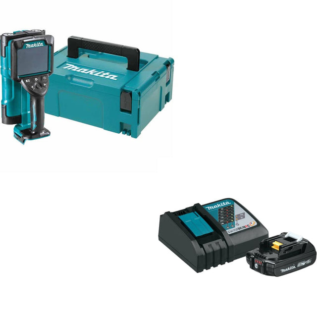 Makita DWD181ZJ 18V LXT Scanner, Bare W/ FREE BL1820BDC1 18V 2.0 Ah Starter Pack