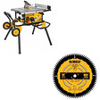 DeWalt DWE7491RS 10 in. Jobsite Table Saw W/ DWA11080 Saw Blade