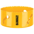 DeWalt DAH180072 4-1/2" (114mm) Hole Saw, Yellow