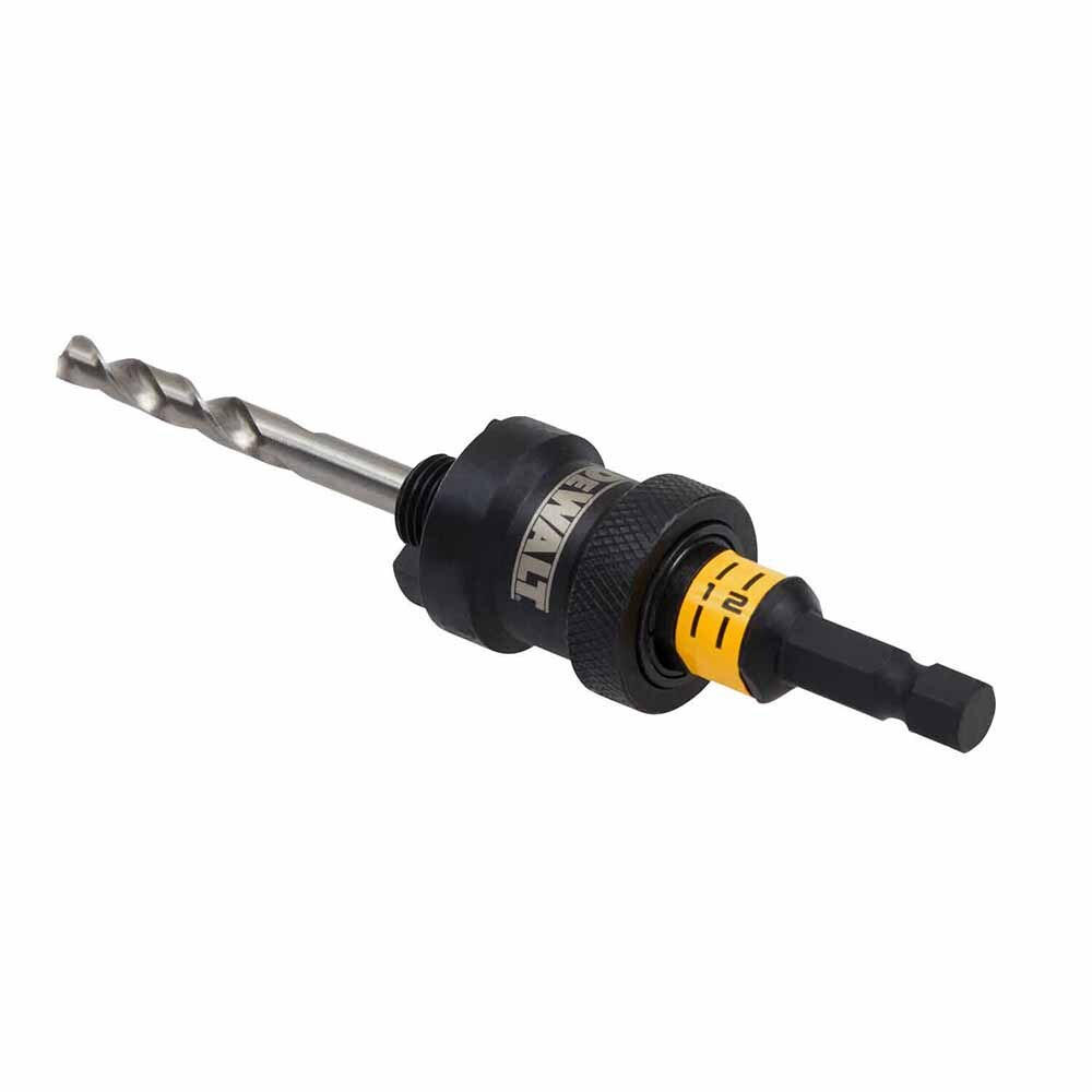 DeWalt DAH9938PBM Rapid Load 9/16" - 1 3/16" Quick Change Hole Saw Arbors - 5