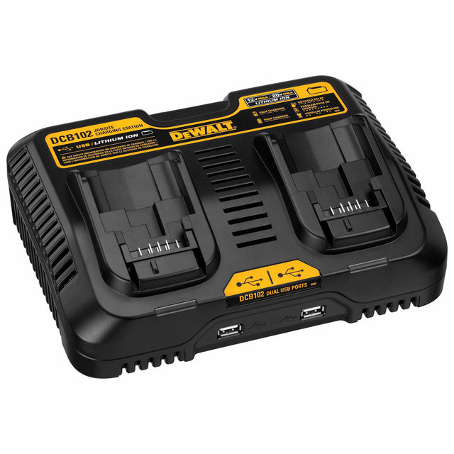 DeWalt DCB102 12V - 20V MAX* Jobsite Charging Station