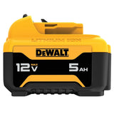 DeWalt DCB126YY 12V MAX 5Ah Lithium Ion Battery - 2