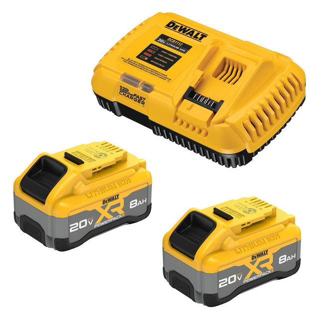 DeWalt DCB2108-2C 20V MAX XR 8Ah Starter Kit - 2 Pack