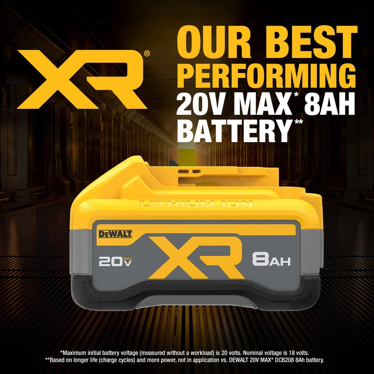 DeWalt DCB2108 20V MAX XR POWERPACK 8.0Ah Battery - 5