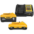 DeWalt DCB2460C 20V MAX 4 Ah and 6 Ah Battery & Charger Kit