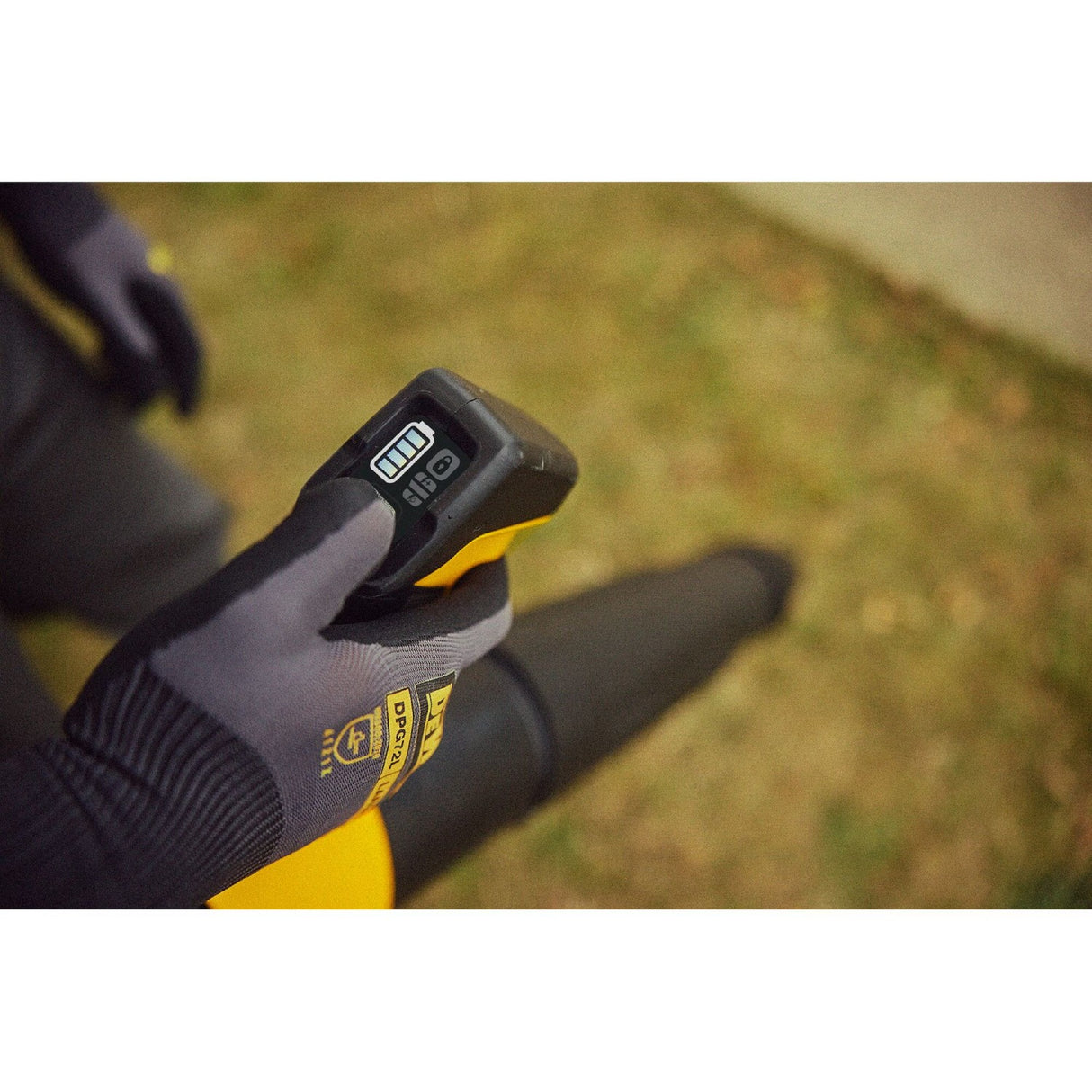 DeWalt DCBL570Y2 60V MAX Brushless Cordless Backpack Blower Kit with LED Dashboard and Variable Speed (2 Batteries, 2 Chargers) - 6