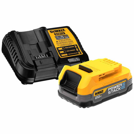 DeWalt DCBP034C 20V MAX Starter Kit with Powerstack Compact Battery and Charger