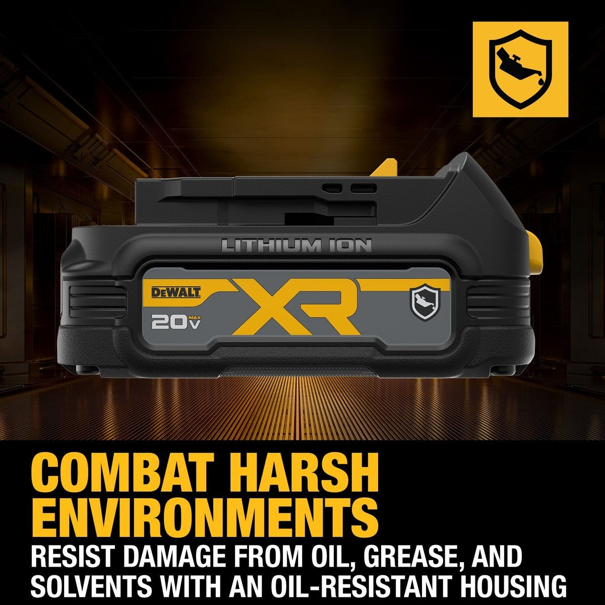 DeWalt DCBP034G 20V MAX* POWERSTACK Oil-Resistant Compact Battery - 5