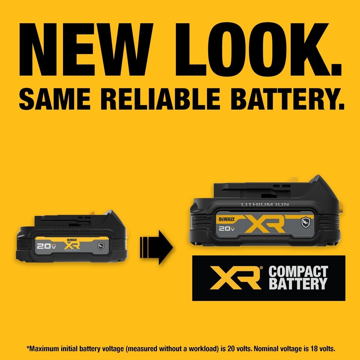 DeWalt DCBP034G 20V MAX* POWERSTACK Oil-Resistant Compact Battery - 7
