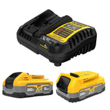 DeWalt DCBP315-2C PowerStack Compact Battery + 5ah Battery Starter Kit - 2