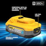 DeWalt DCBP520-2 20V Max PowerStack 5Ah Battery 2-Pack - 2