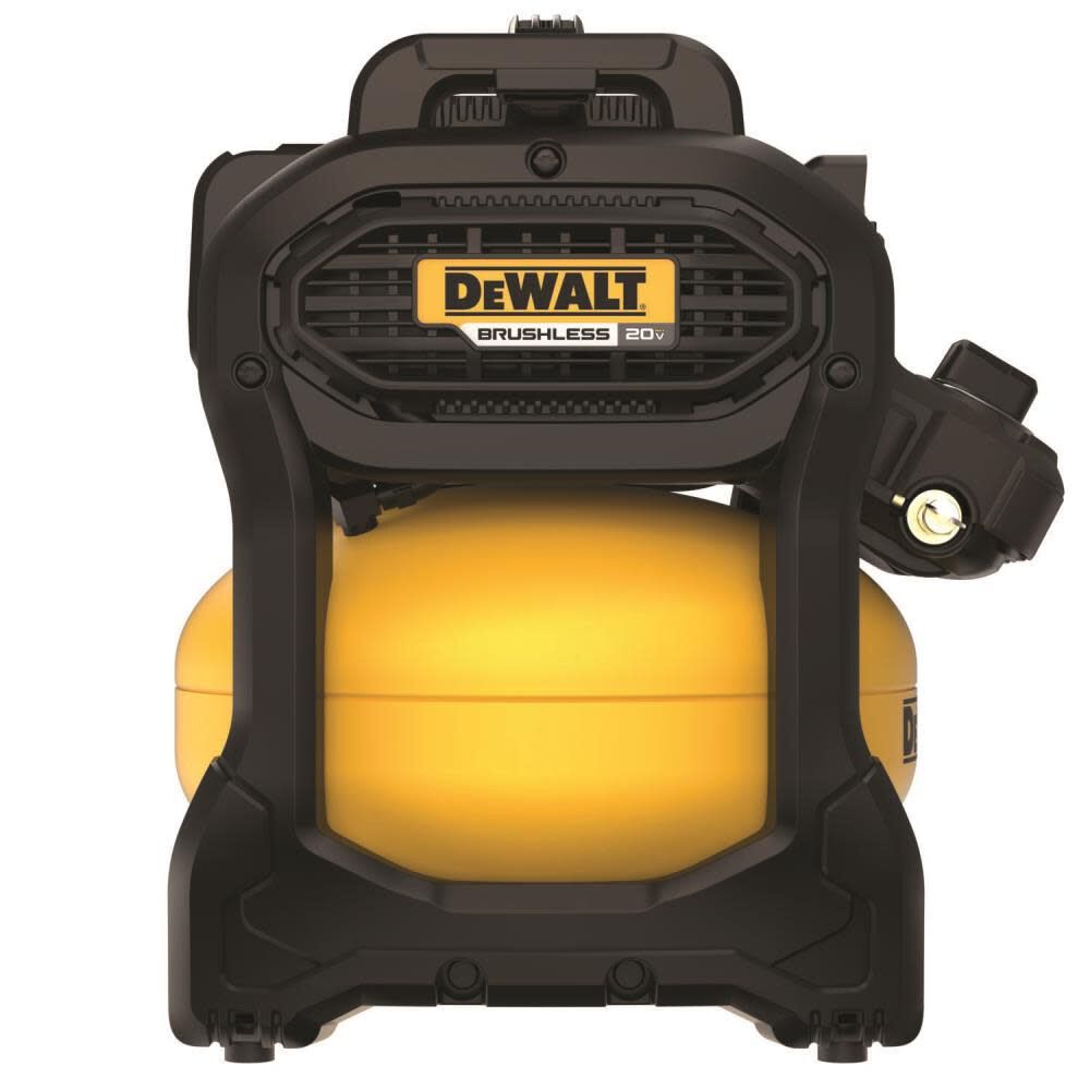 DeWalt DCC2520B 20V MAX 2-1/2 Gallon. Brushless Cordless Air Compressor (Tool Only) - 4