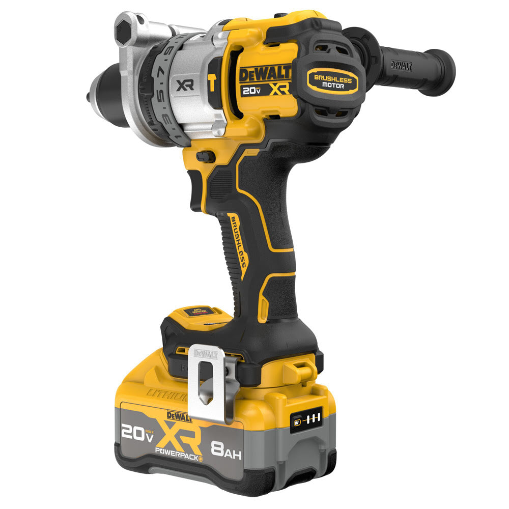 DeWalt DCD1007WW1 20V MAX XR Brushless Cordless 1/2 in. Hammer Drill Kit - 5