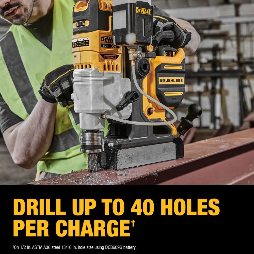 DeWalt DCD1624B 20V Max* XR 2" Cordless Brushless Magnetic Drill Press (Tool Only) - 7