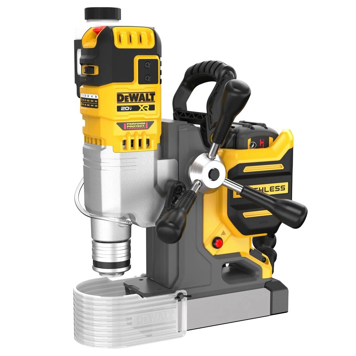 DeWalt DCD1624GX1 20V MAX XR 2" Cordless Brushless Magnetic Drill Press Kit (2 Batteries, Charger) - 2